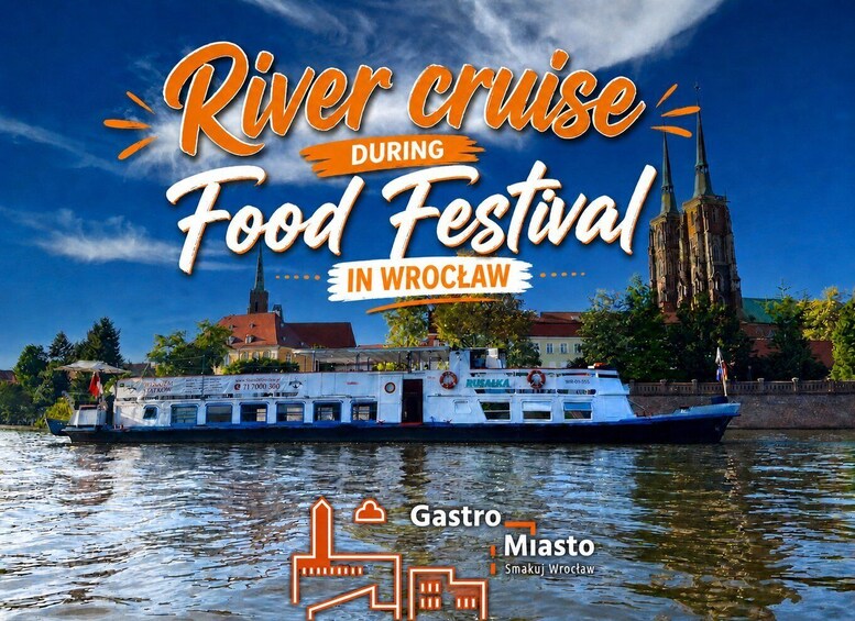 Wrocław: River Boat Cruise during food festival 1