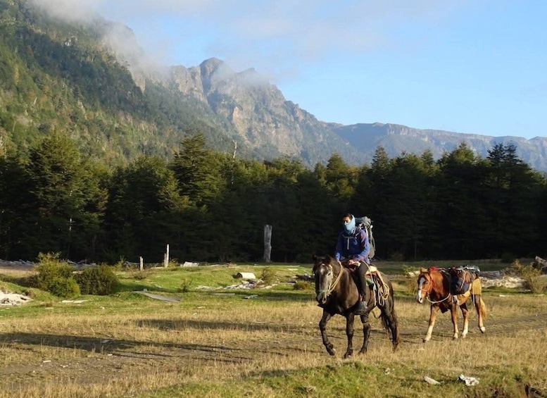 Picture 4 for Activity Pucón: Horseback riding and camping with a view of the volcanoes. 2