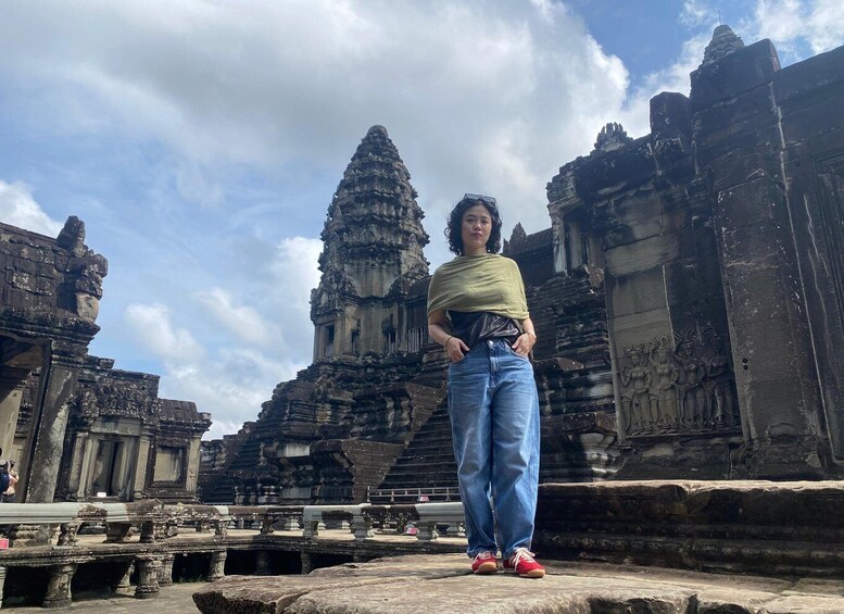 Picture 3 for Activity From Phnom Penh: Angkor Wat, Bayon, and Ta Prohm Day Trip 5