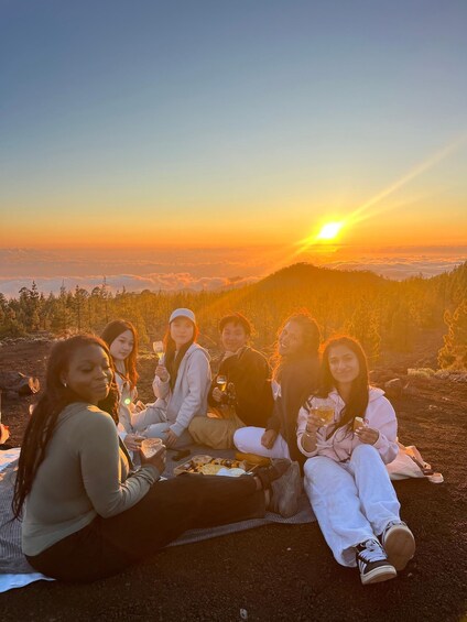 Picture 10 for Activity Tenerife: Teide National Park Sunset Picnic and Stargazing 2