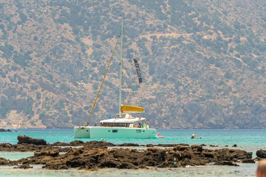 Picture 3 for Activity Elafonisi Sunset Catamaran Cruise: Sushi, Drinks, Transfer 4