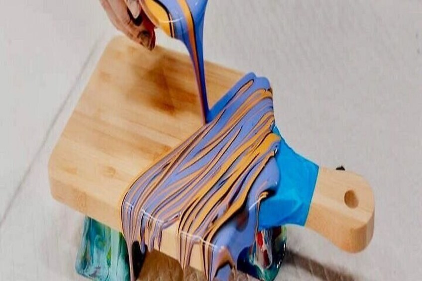 Fluid Art Charcuterie Boards 1