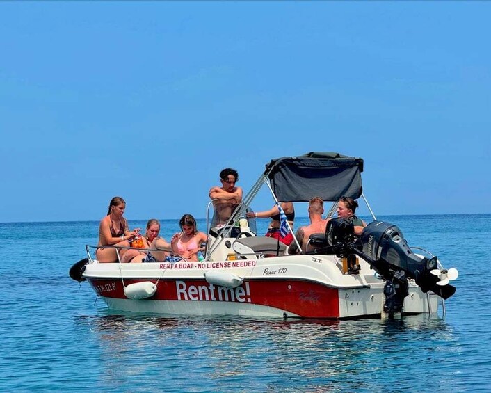 Picture 12 for Activity Hersonissos: Private Motorboat Rental - No License Needed 1