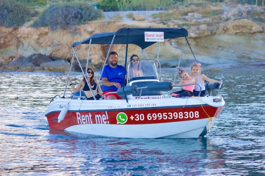 Hersonissos: Rent A Boat - No License Required 1