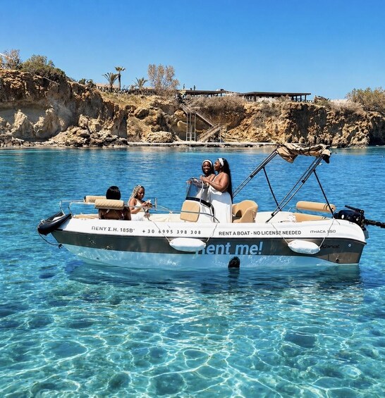 Picture 2 for Activity Hersonissos: Rent A Boat - No License Required 2