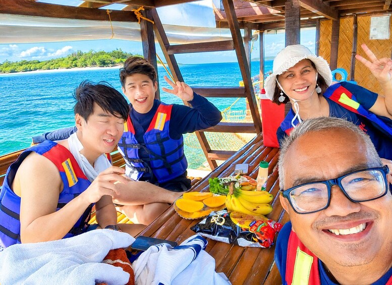 Picture 71 for Activity Little Boracay Beach Floating Bamboo Cottage w/ Picnic Lunch 3
