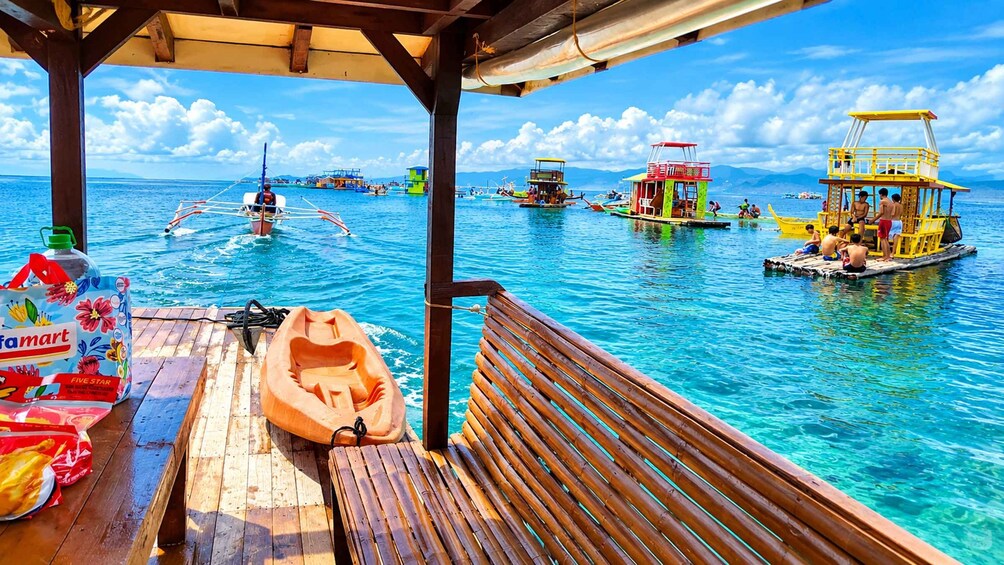 Little Boracay Beach Floating Bamboo Cottage w/ Picnic Lunch 1