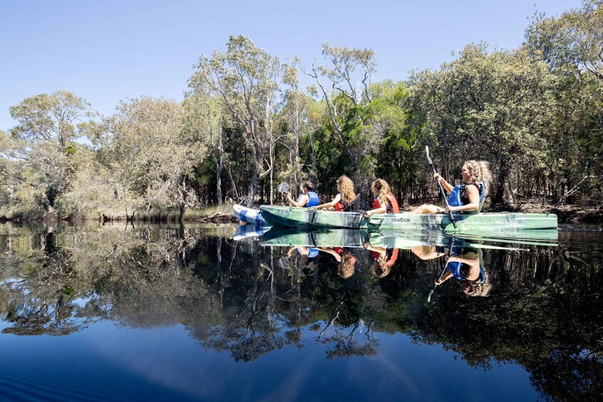 Picture 21 for Activity Bribie Island: 4WD Beach, Lagoon Kayak & WWII Bunker Tour 2