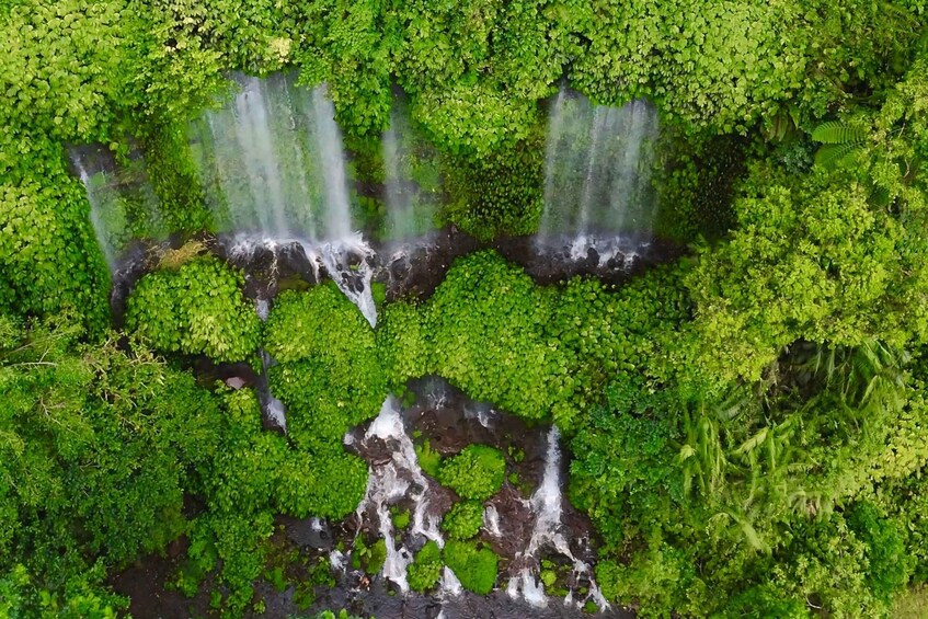 Benang Stokel & Kelambu Waterfalls: Culture, Beach & Sunset 1