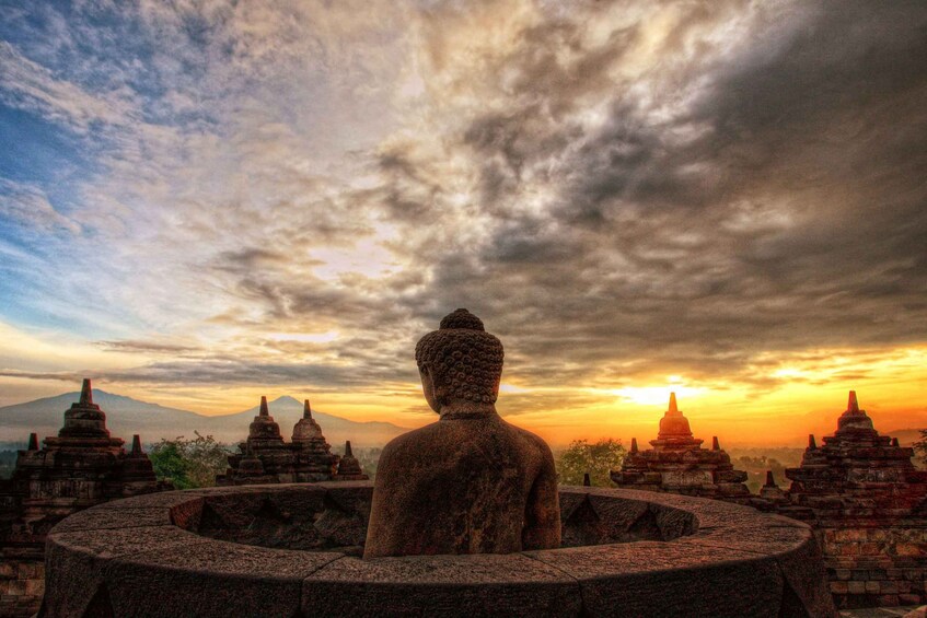 Picture 1 for Activity Yogyakarta: Borobudur Sunset Climb Up Shared Guided Tour 4