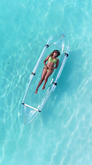 Picture 6 for Activity Zanzibar transparent kayak drone photoshoot 4