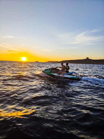 Picture 6 for Activity Sunset Jet Ski Tour Malta – Blue Lagoon, Caves & Comino 4