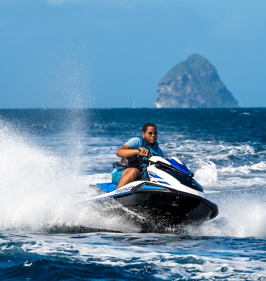 Picture 1 for Activity Martinique: 45-minute jet ski tour in the Bays of Marin 3
