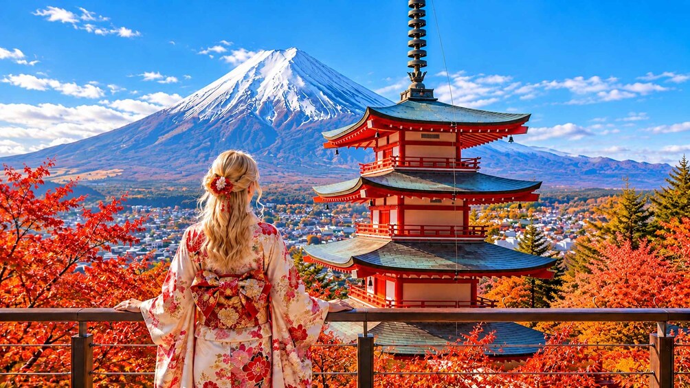 From Tokyo: Mt. Fuji, Oishi Park & Arakurayama Day Trip 1