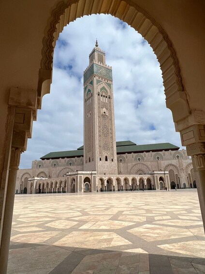 Casablanca day trip from the cruise ship passenger. 1