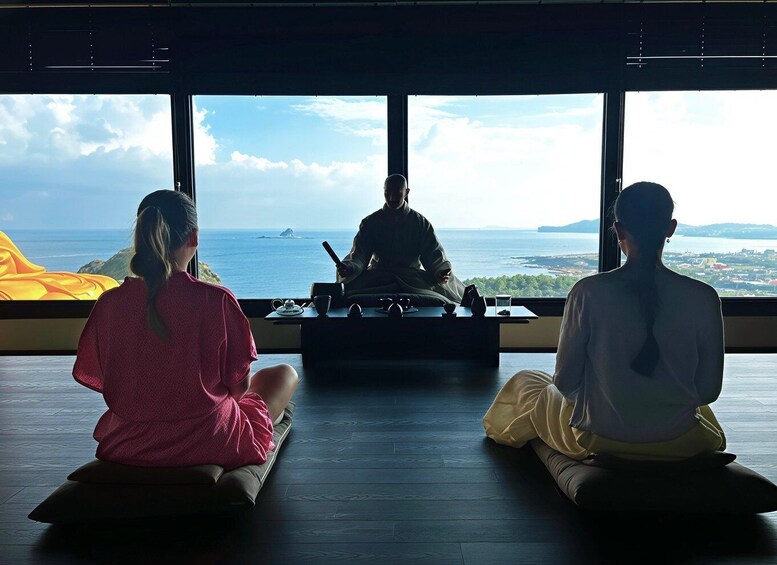 Picture 2 for Activity Jeju: Guided Meditation Above the Sea with the Head Monk 2
