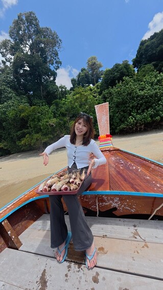 Picture 44 for Activity Koh Lipe: 3 Island Snorkeling & Fishing Tour 4