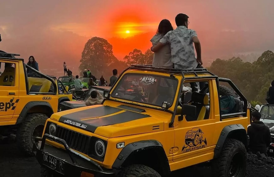 Bali: Mount Batur Jeep Sunrise Tour & Ubud Zipline Adventure 1