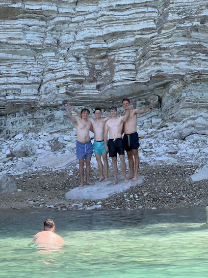 Picture 29 for Activity Sarandë: Ionian Coast Hidden Beaches and Caves Boat Tour 2
