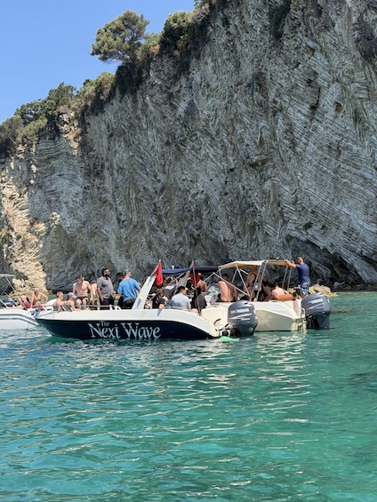 Picture 31 for Activity Sarandë: Ionian Coast Hidden Beaches and Caves Boat Tour 4