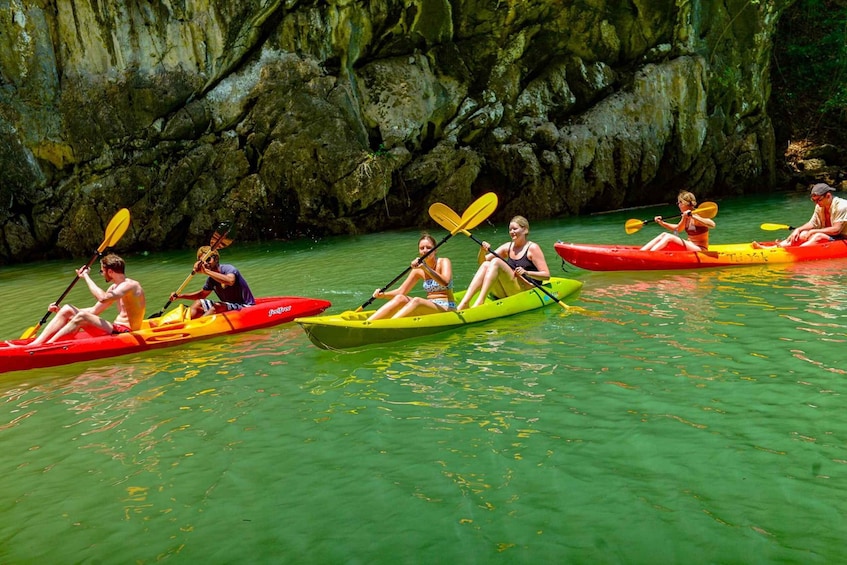 From Ko Lanta: Half Day Sea Cave Kayaking Small Group 1
