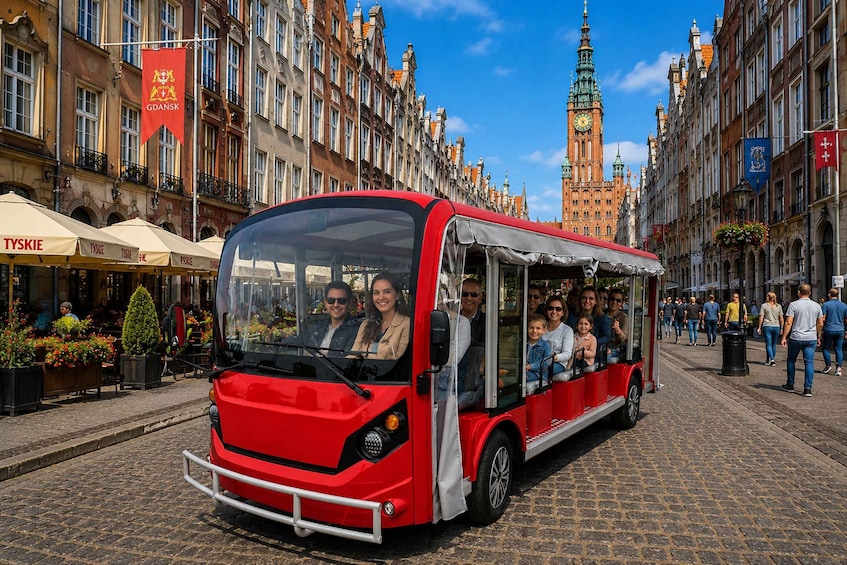 Gdansk: Golf cart Shared or Private City Tour Sightseeing 1