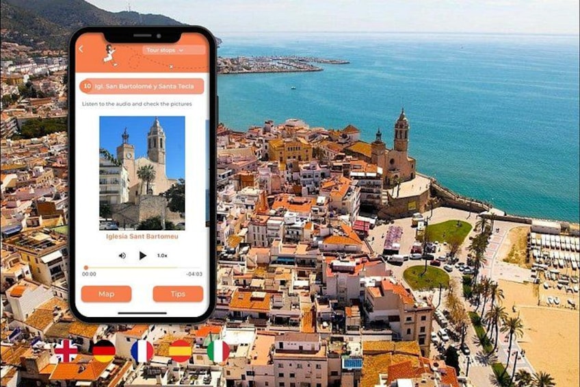 Sitges Essential: Self-guided Tour at your own pace 1