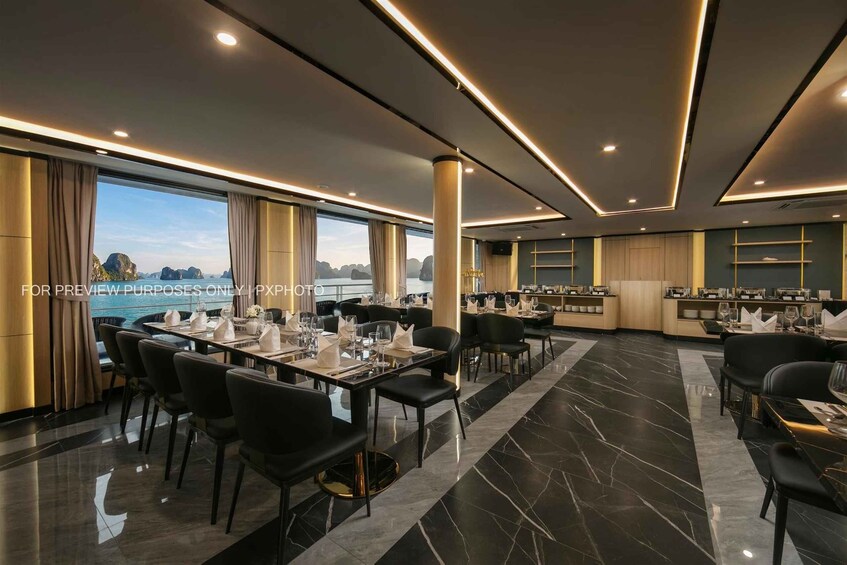 Picture 6 for Activity Luxury Ha Long Bay Day Cruise with Buffet, Party & Cave Tour 5