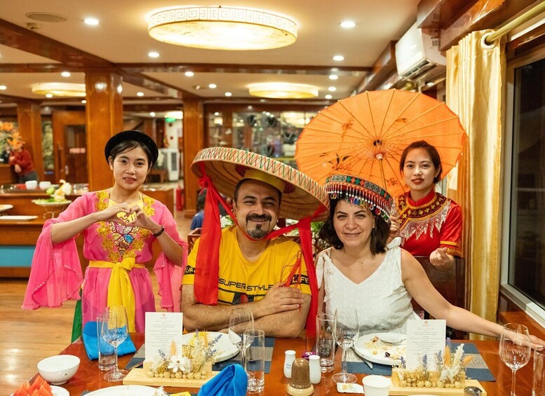 Picture 14 for Activity Halong Bay by Overnight Cruise with Kayak and Squid Fishing 3