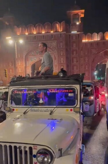 Picture 15 for Activity Jaipur: Open Night Jeep Safari with Pickup And Drop Off 2