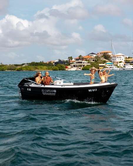 Picture 5 for Activity Curaçao: Self-Drive Boat Rental with Optional Snorkeling 3