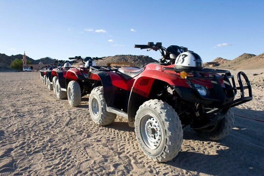 3 Pools National Park and ATV Quad in Dahab, Camel Ride by Bus-Sharm El Sheikh