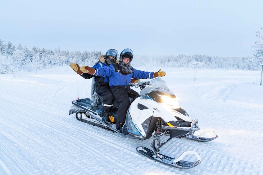 Picture 2 for Activity Saariselka: Snowmobile Safari on Tundra 5