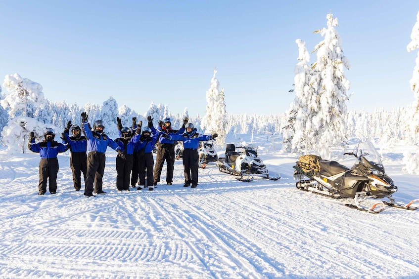 Picture 4 for Activity Saariselka: Snowmobile Safari on Tundra 4