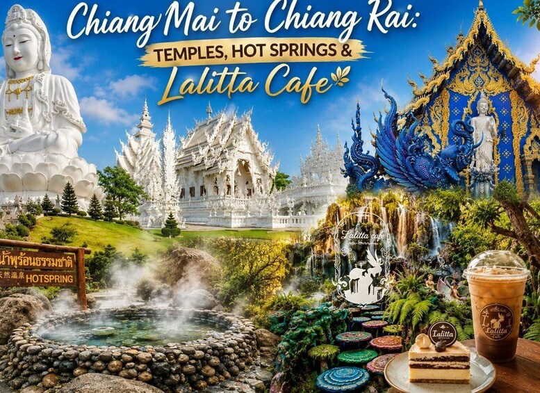 Picture 21 for Activity Chiangmai to Chiangrai: Temples, Hot Springs & Lalitta Cafe 2