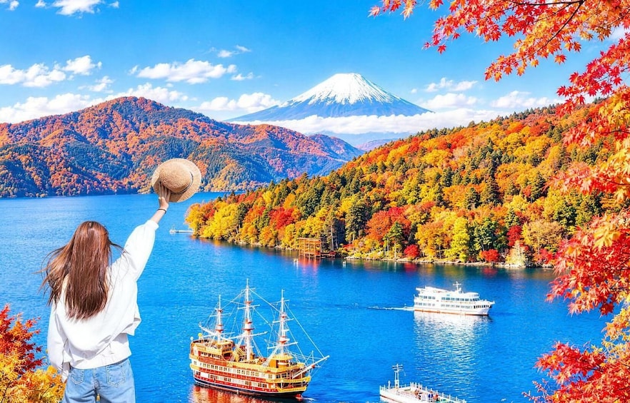 Picture 3 for Activity Tokyo: Mt. Fuji Tour, Hakone Ropeway, Owakudani, Lake Ashi 2