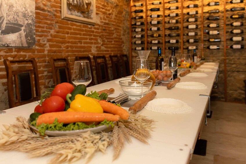 Picture 14 for Activity Florence: Pasta & Tiramisu Cooking Class with Unlimited Wine 2