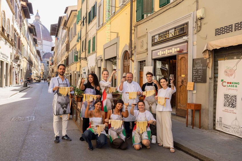 Florence: Pasta & Tiramisu Cooking Class with Unlimited Wine 1