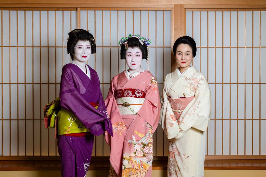 Picture 5 for Activity Tokyo: 3-Geisha Show with Shamisen, Game & Matcha in Asakusa 4