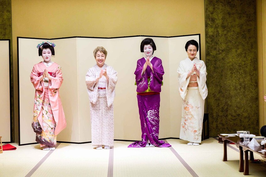 Picture 25 for Activity Tokyo: 3-Geisha Show with Shamisen, Game & Matcha in Asakusa 5