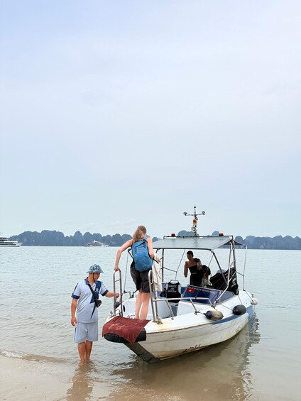 Picture 27 for Activity Halong Bay 2-Hour Private Speedboat to Hidden Gems 4