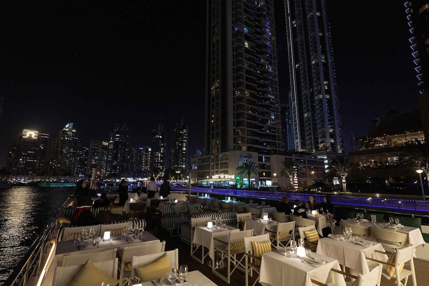 Picture 11 for Activity Dubai’s Best Dinner Cruise: Michelin Chef Menu & Live Show 3