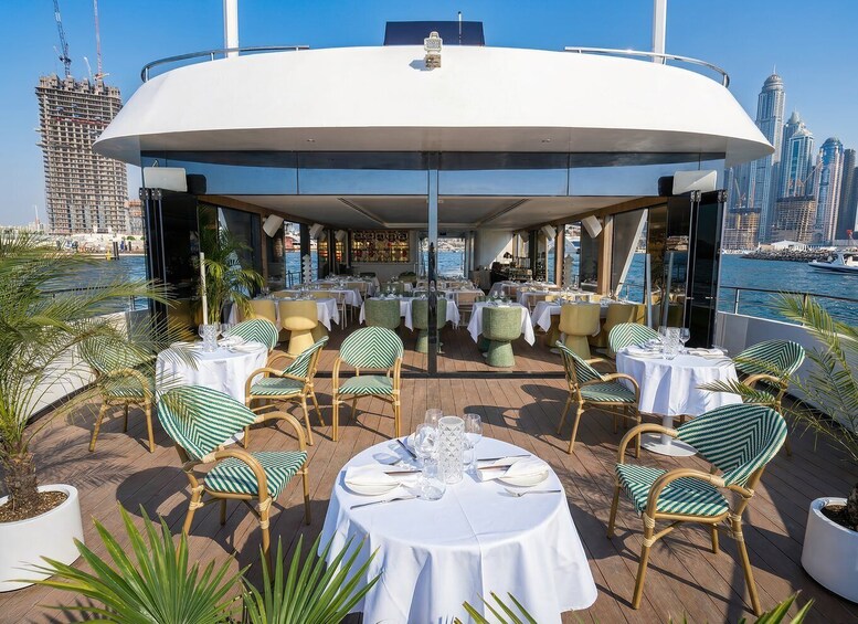 Picture 10 for Activity Dubai’s Best Dinner Cruise: Michelin Chef Menu & Live Show 4