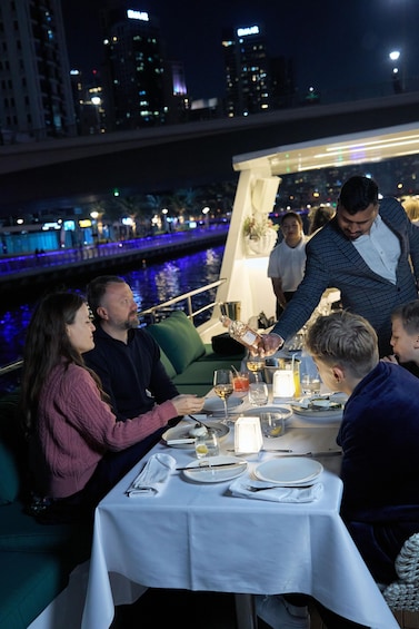 Picture 14 for Activity Dubai’s Best Dinner Cruise: Michelin Chef Menu & Live Show 5