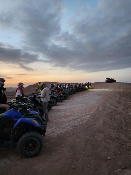 Picture 1 for Activity Marrakech: Agafay Desert Sunset Camel Ride, Quad & Dinner 4