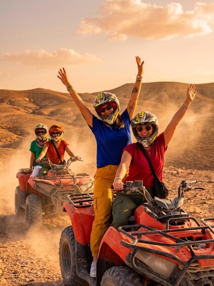 Agafay Desert: Quad Bike, Sunset Camel Ride, Dinner & Show 1