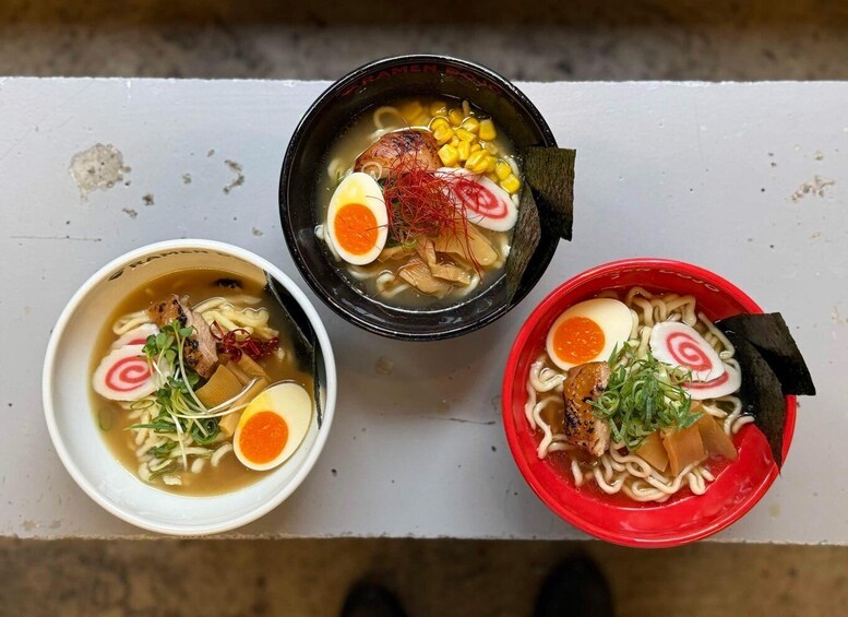 Picture 18 for Activity Tokyo: Shibuya Ramen Class: Make Tonkotsu, Shoyu & Miso 5
