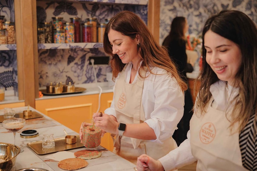 Picture 3 for Activity Amsterdam: Make your own Dutch Stroopwafel Workshop 4