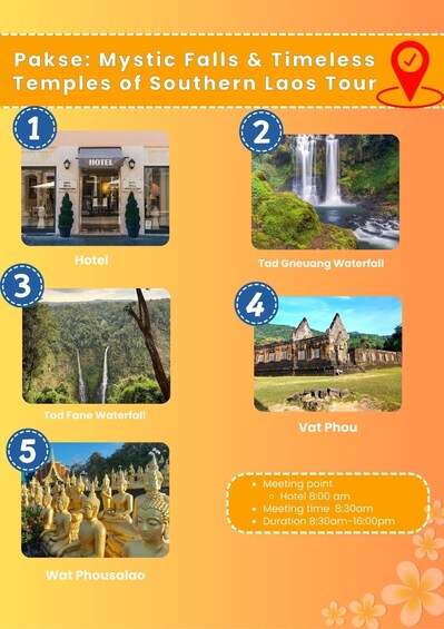 Picture 12 for Activity Pakse: Mystic Falls & Timeless Temples of Southern Laos Tour 3