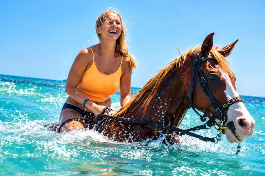Hurghada: Desert & Sea Horse Riding Tour w/Optional Swimming 1